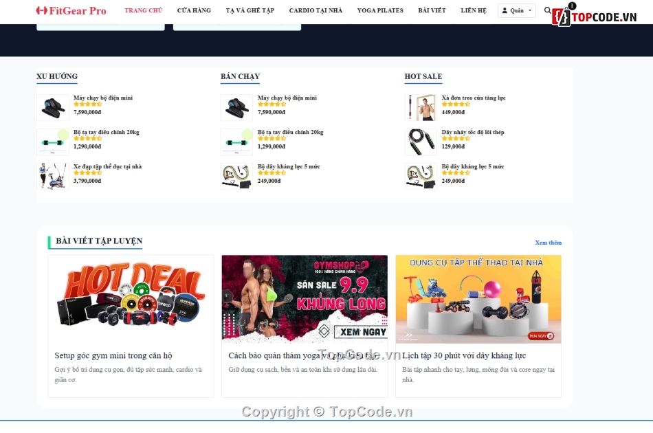web bán dụng cụ,bán website,website